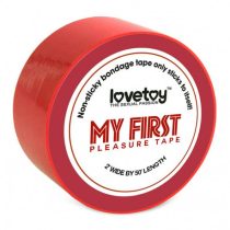  My First Pleasure Tape ragasztó szalag piros színben 