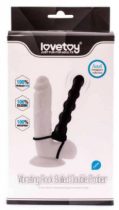   Lovetoy Vibrating Rock Balled péniszre-herére erősíthető vibrációs análgyöngy