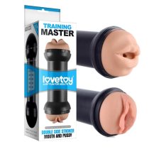 Training Master lovetoy maszturbátor, vagina+száj