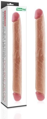 Lovetoy - Realistic Slim Ultra Double Dildo - 17"