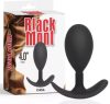Black Mont fekete anál plug - nagy Black Mont fekete anál plug - nagy