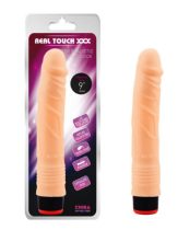   Real Touch XXX 9" Vibe Cock. Realisztikus vízálló vibrátor antiallergén puha anyagból 22x3,3cm