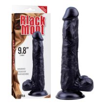 Black Mont letapasztható dildo 9,8"