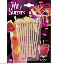    Willy Stirrers-set of fütyis ital kavaró pálcika  10 db-os