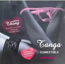   HOTFLOWERS – eper ízű női tanga és 2 mellbimbó tappanccsal