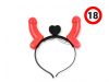 Fütyis világító fejdísz Glowing Dicky Devil Horns Fütyis világító fejdísz Glowing Dicky Devil Horns
