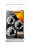 Stay Hard - Három Darabos Péniszgyűrű Szett Áttetsző Stay Hard - Három Darabos Péniszgyűrű Szett Áttetsző