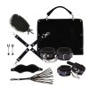 RS Soiree Kinky Me Softly - BDSM kötöző szett - fekete (7 részes) RS Soiree Kinky Me Softly - BDSM kötöző szett - fekete (7 részes)