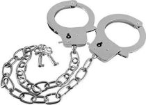 Go Metal Handcuffs bilincs, hosszú lánccal