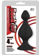   Back Up 4" Silicone Butt Plug w/Suction Cup I – fenékdugó