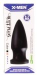 X-MEN 9.2 inch Butt Plug Blackfekete anál plug X-MEN 9.2 inch Butt Plug Blackfekete anál plug