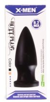 X-MEN 9.2 inch Butt Plug Blackfekete anál plug