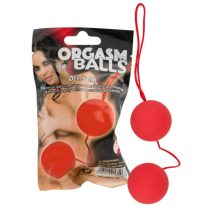  Orgasm Balls-Gésagolyó duó piros