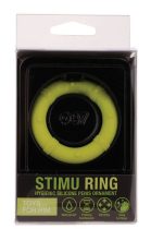   Stimu Ring Green 37mm - Péniszre helyezhető O alakú gyűrű