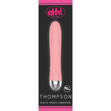 Ohh toys deluxe thompson silicon vibrátor pink