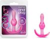 Blush Novelties - Curvy Anal Plug - T végű Ívelt Anál Dugó