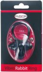   Malesation Vibro Rabbit Ring, Black péniszgyűrű