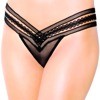 Softline - 2439 Női Tanga - Fekete - M/L