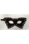 Mokko Cat Eye Mask  Black fekete  szegecses  szemmaszk