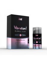   INTT Vibration! Bubble Gum stimuláló gél hölgyeknek 15 ml