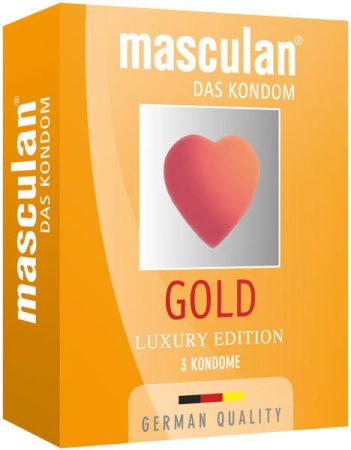 Masculan óvszer 3 db-os Gold 
