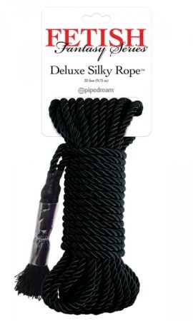 Fetish Fantasy Series Deluxe Silky Rope Black