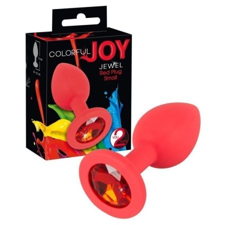 Colorful Joy anál ékszer (piros)