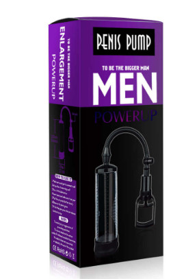 Penis Pump To Be The Bigger Man Powerup - péniszpumpa (áttetsző)