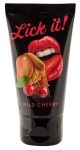 Lick-it - ehető, vízbázisú síkosító - vadcseresznye 100 ml Lick-it - ehető, vízbázisú síkosító - vadcseresznye 100 ml