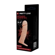   Pretty Love - Penis Sleeve - Péniszhosszabbító - 6,2"