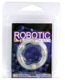 Robotic gyöngyös péniszgyűrű