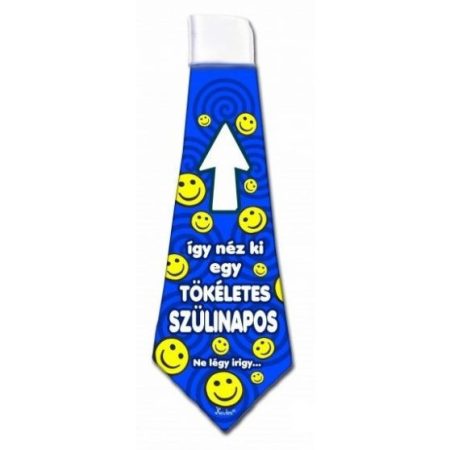 Szülinapos nyakkendő Tökéletes szülinapos