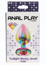   Anal Play by Toytoy Twilight Booty Jewel L-es méretű análplug