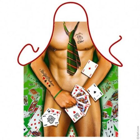 Pókeres fiú Kötény