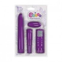 4Play - Purple Passion Kit - Vibrációs Készlet