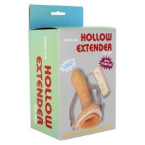    Hollow Extender vibrációs felcsatolható műpénisz (férfiaknak)