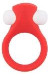 Dream Toys  Lit- Up  szilikon vibro péniszgyűrű ( piros)