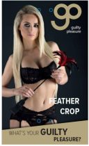  GP feather crop black red ciróka/paskoló