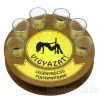 Legénybúcsús körivó pálinkás szett Legénybúcsús körivó pálinkás szett