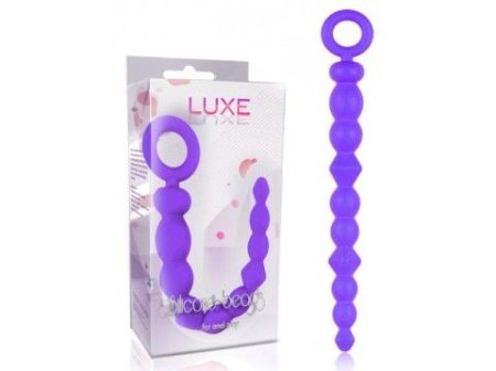 Luxe Anal Beads 100% Silicone - Anális golyósor selymes szilikonból