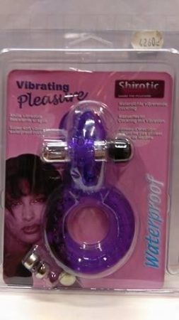 Shirotic Vibrating Pleasure - Vibrációs Csiklóizgatós Péniszgyűrű 