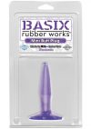 Basix Rubber Works Mini Butt Plug lila