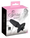 - Smile Butt Plug - akkus, szilikon anál vibrátor (fekete)