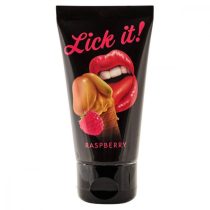 Lick-it - ehető, vízbázisú síkosító - málna (50ml)