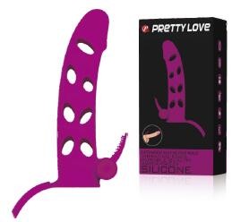 Pretty Love  Penis Sleeve lila 6"