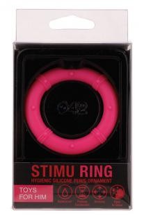 STIMU RING 42MM PINK