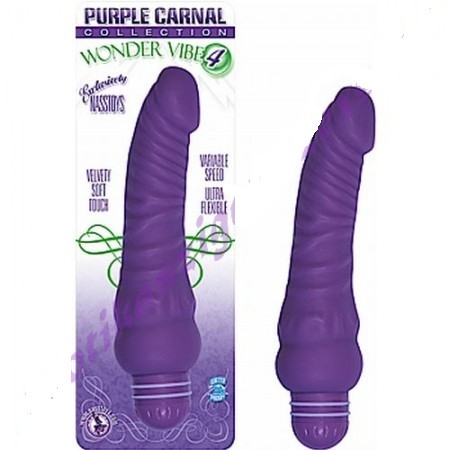 Purple carnal G-pontos vibrátor 