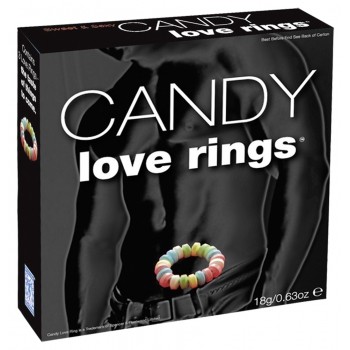  Candy Love Rings Péniszgyűrű (pez cukorból) 3db-os