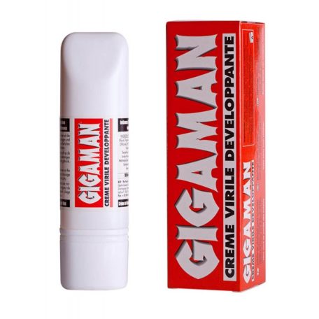 *GigaMan - Pénisz Ápoló Stimuláló Hatású Krém  (75 ml)Creme massage virile developpante