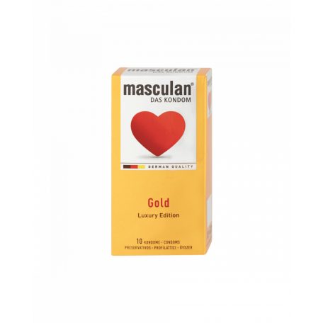  Masculan óvszer Gold Luxury Edition 10db/doboz
